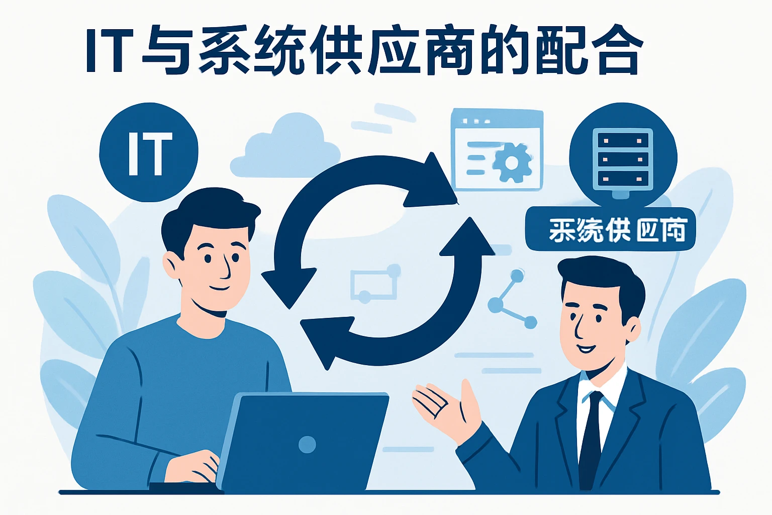 IT与系统供应商的配合