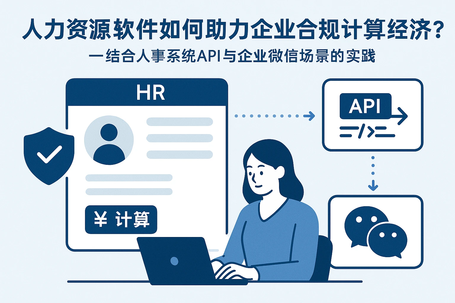人力资源软件如何助力企业合规计算经济补偿？——结合人事系统API与企业微信场景的实践