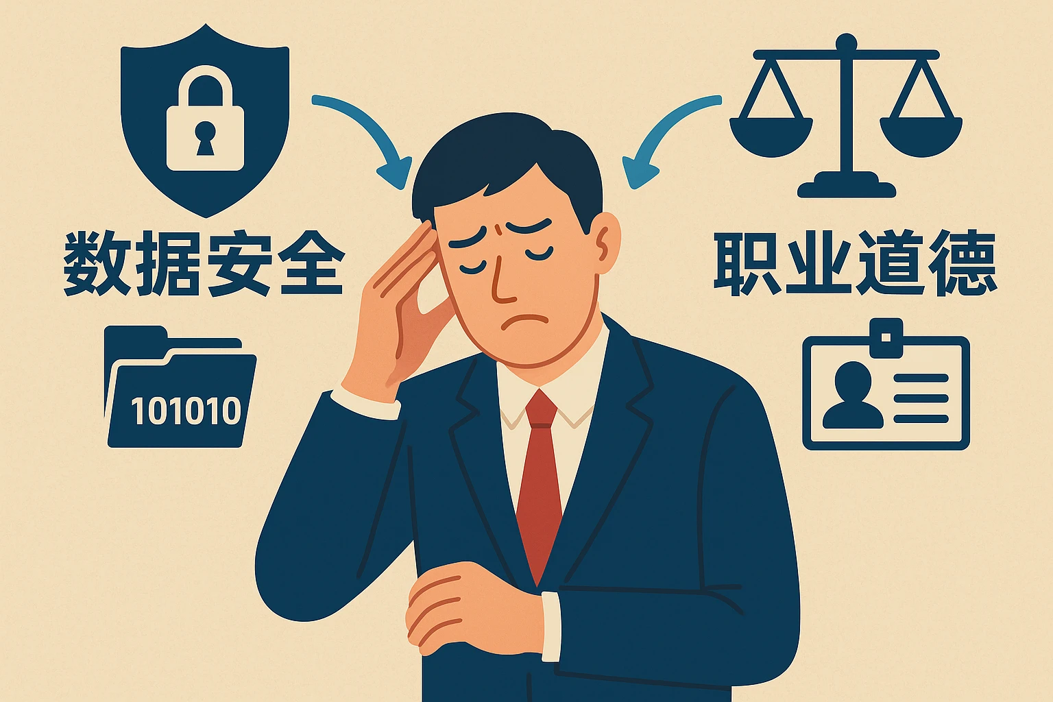 1.2 数据安全与职业道德的双重压力