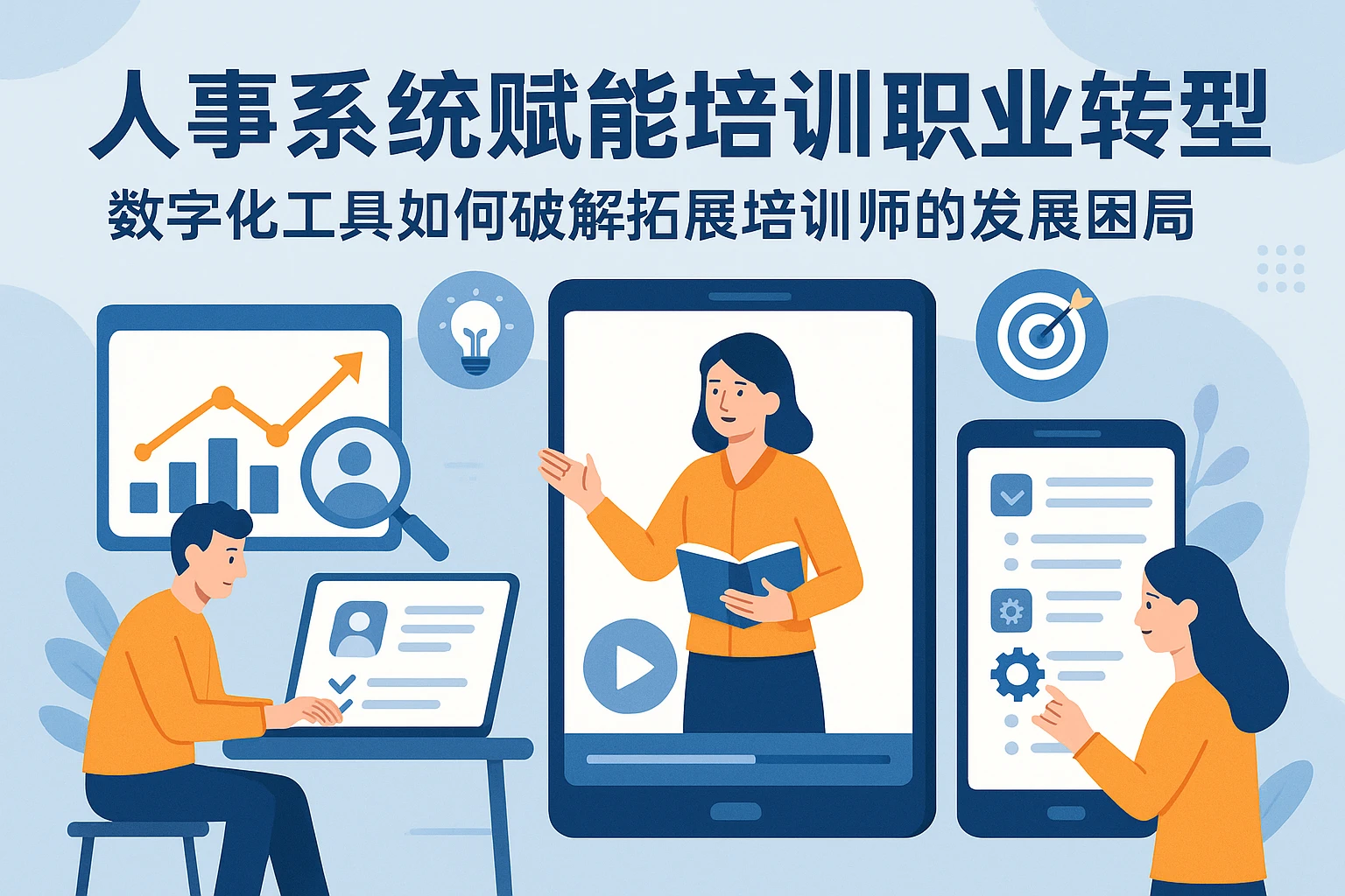 人事系统赋能培训职业转型：数字化工具如何破解拓展培训师的发展困局
