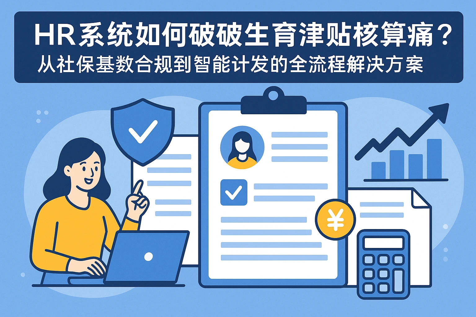 HR系统如何破解生育津贴核算痛点？从社保基数合规到智能计发的全流程解决方案