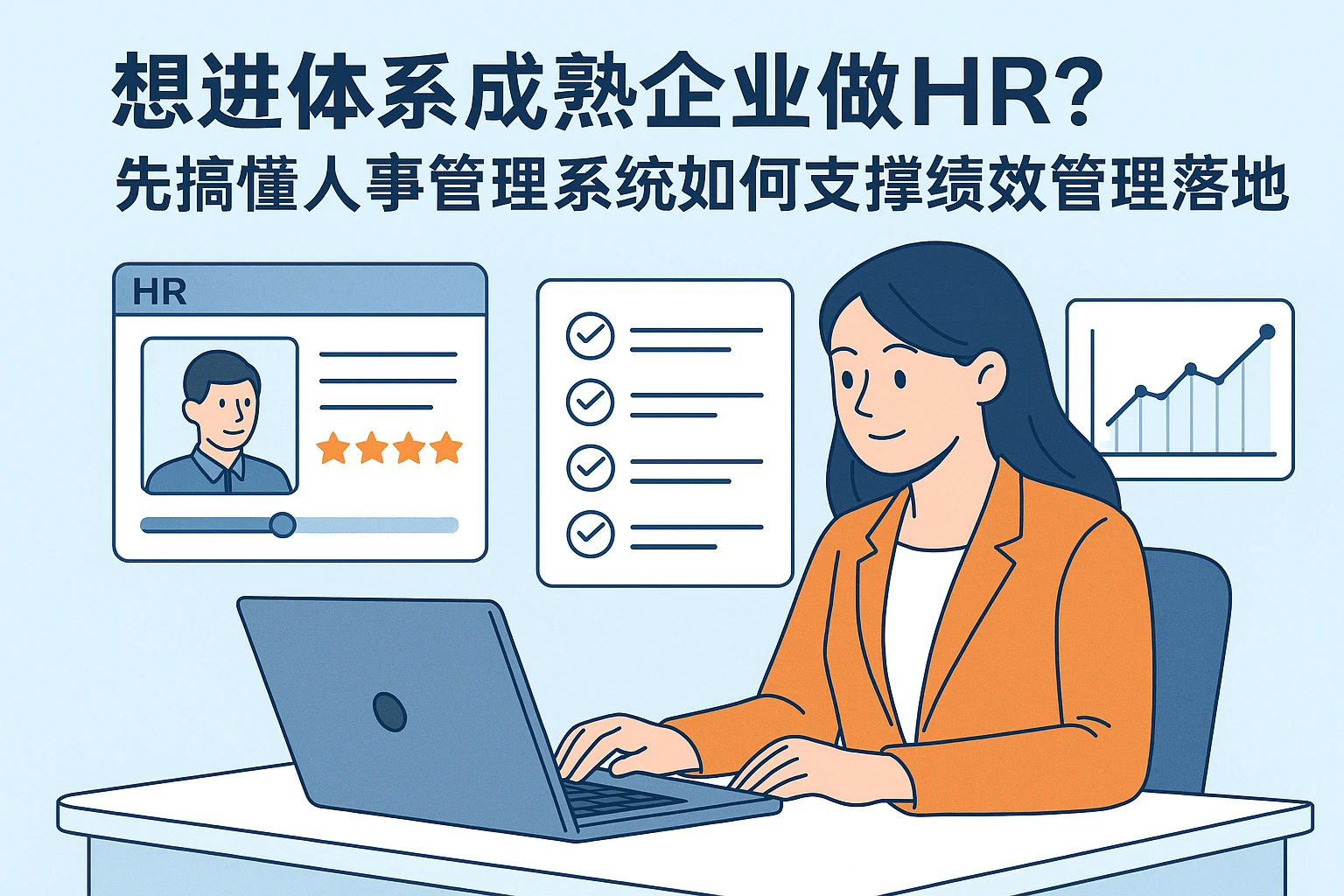想进体系成熟企业做HR？先搞懂人事管理系统如何支撑绩效管理落地