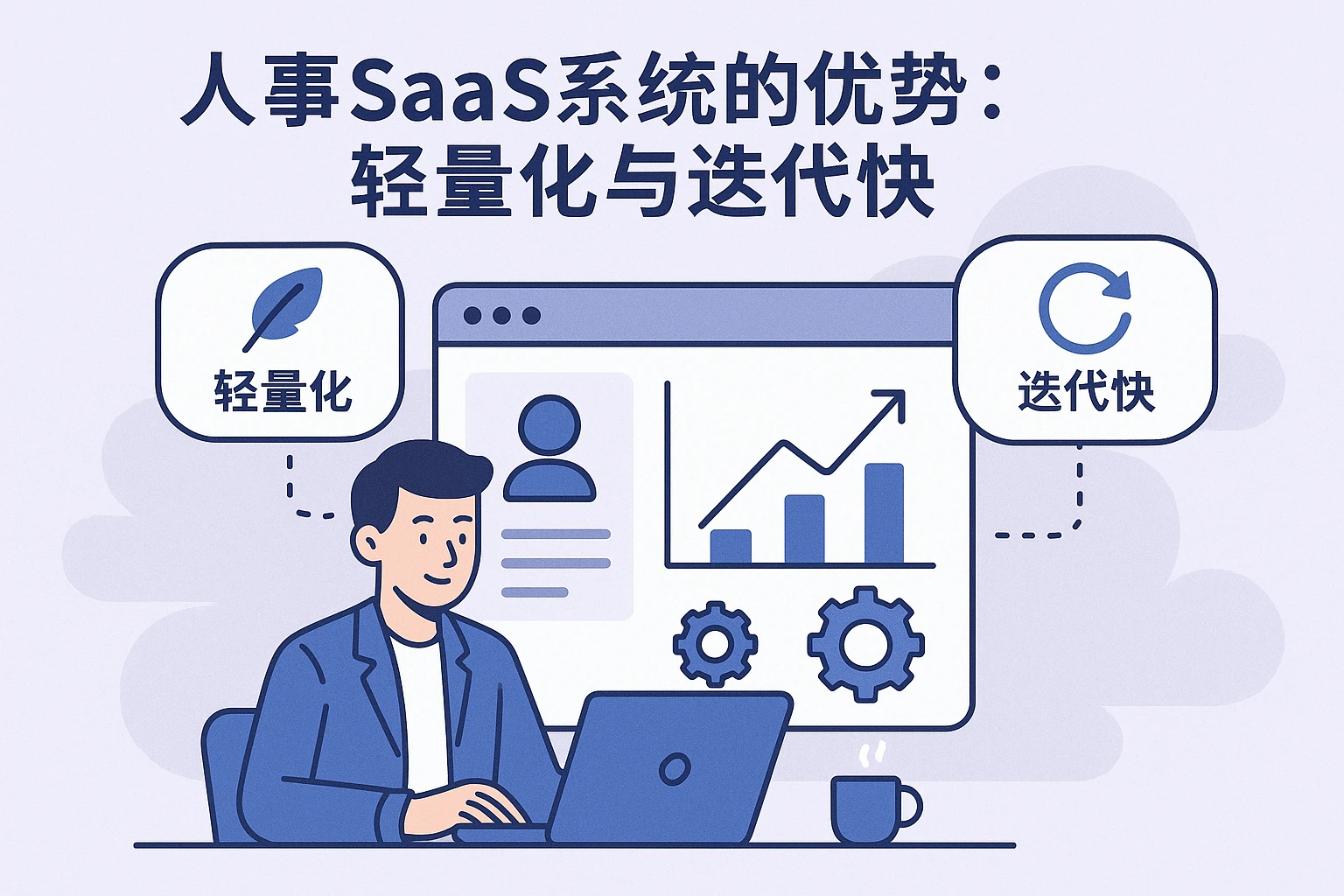 2. 人事SaaS系统的优势：轻量化与迭代快