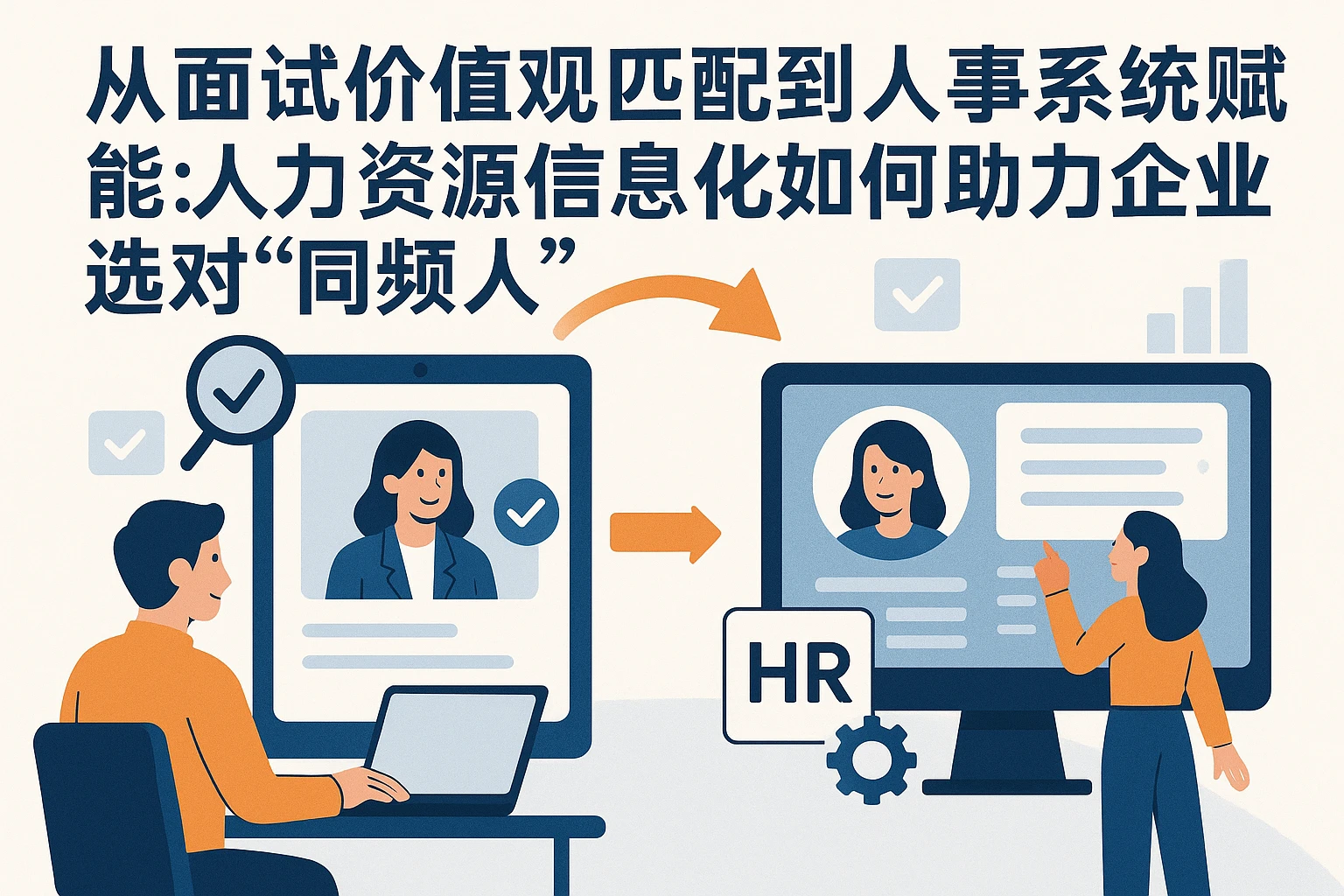 从面试价值观匹配到人事系统赋能：人力资源信息化如何助力企业选对“同频人”