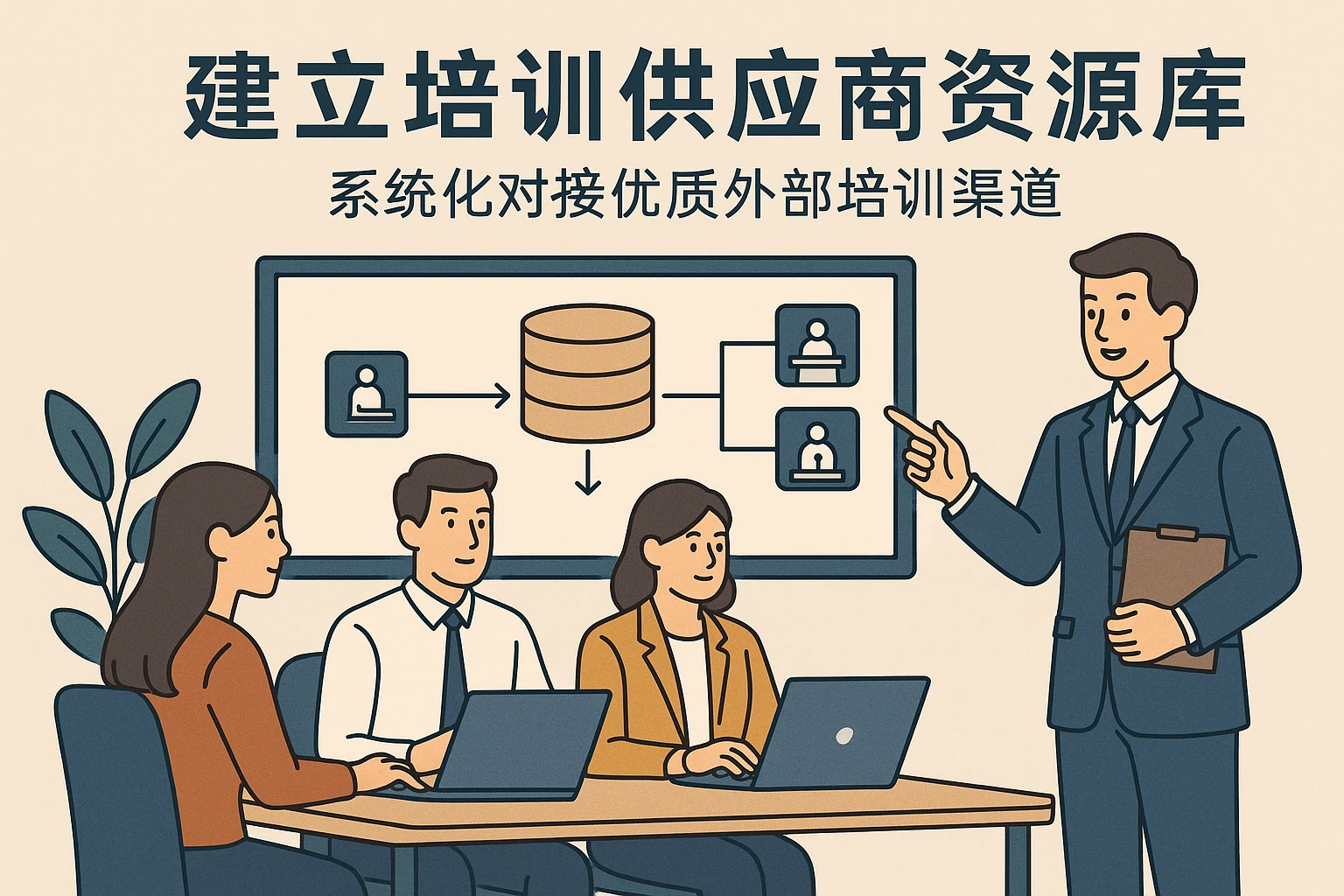 建立培训供应商资源库：系统化对接优质外部培训渠道