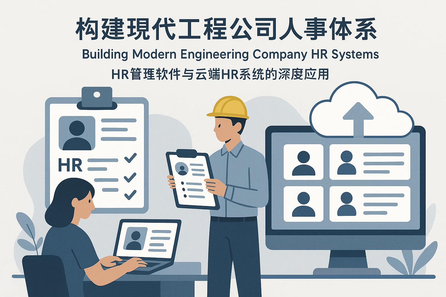构建现代工程公司人事体系：HR管理软件与云端HR系统的深度应用