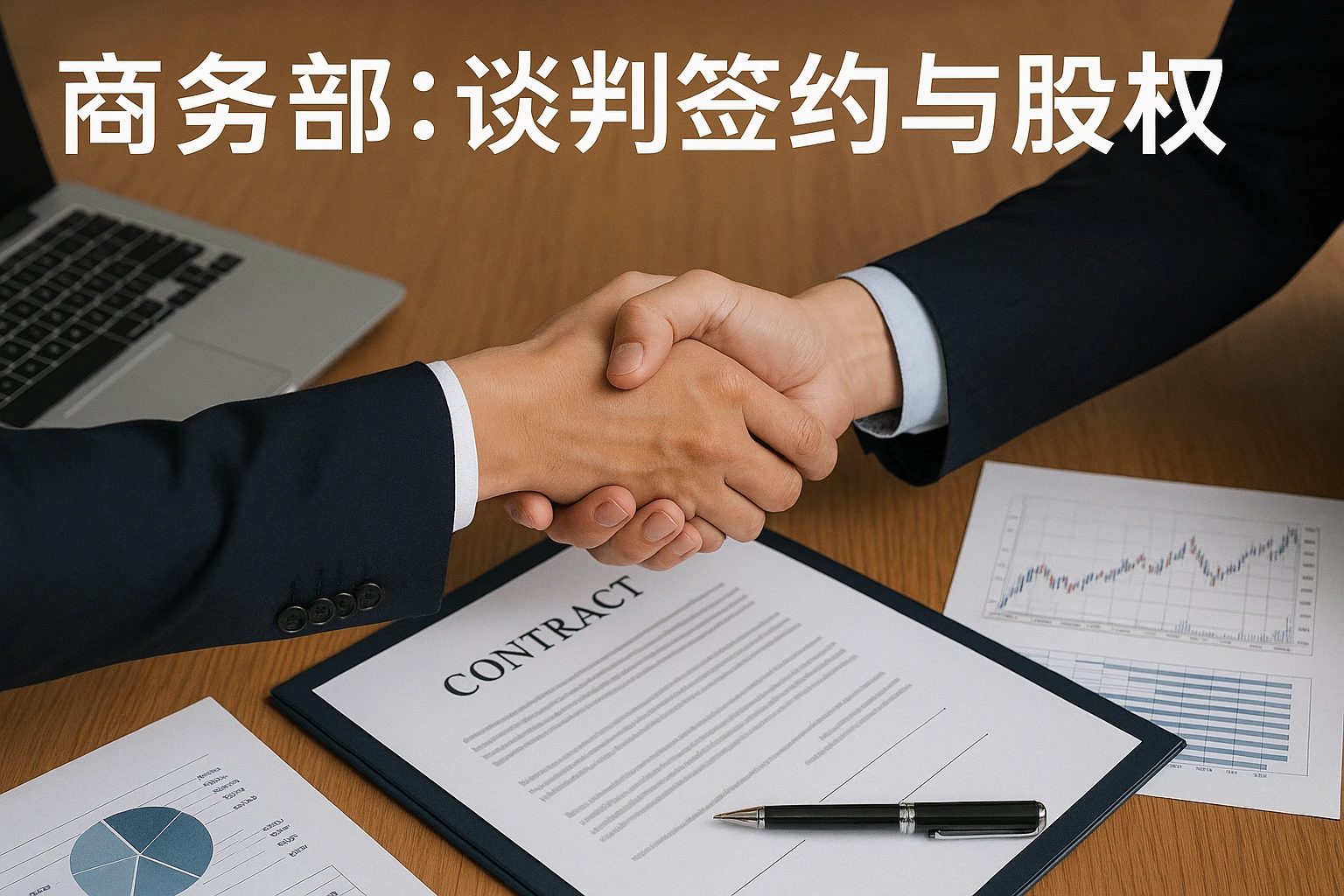 2. 商务部：谈判签约与股权布局
