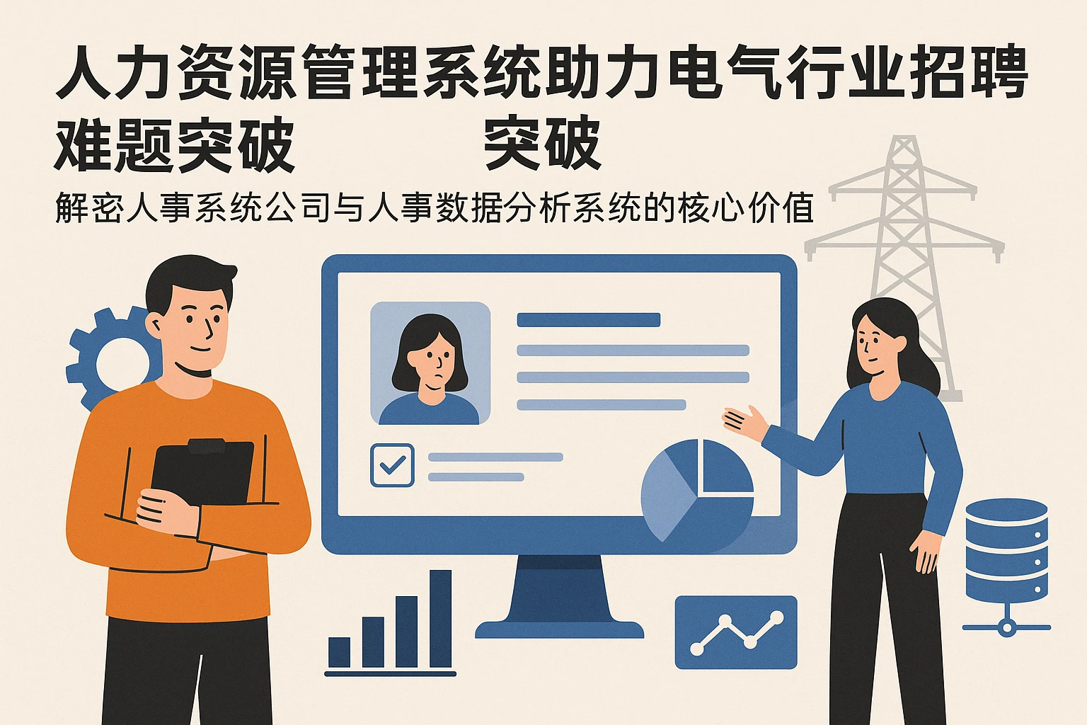 人力资源管理系统助力电气行业招聘难题突破——解密人事系统公司与人事数据分析系统的核心价值