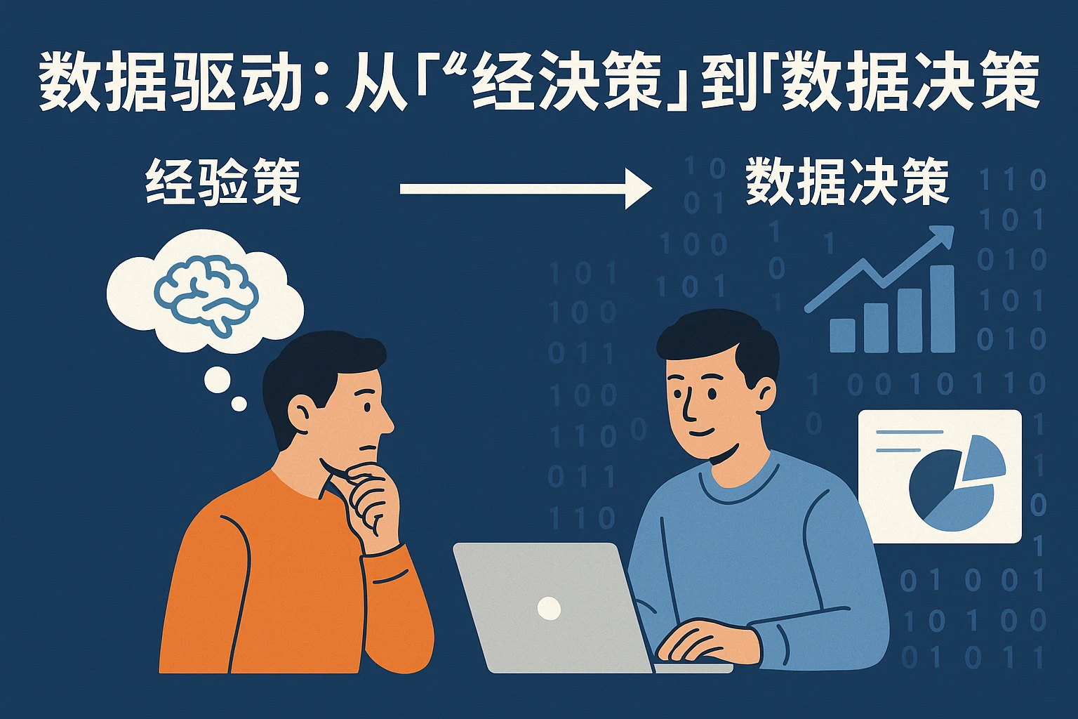 2. 数据驱动：从“经验决策”到“数据决策”