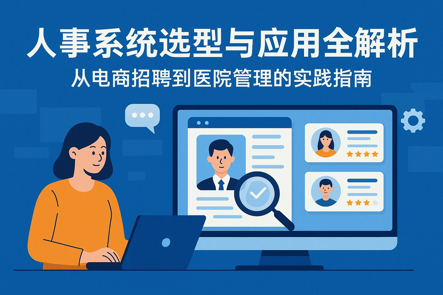 人事系统选型与应用全解析：从电商招聘到医院管理的实践指南