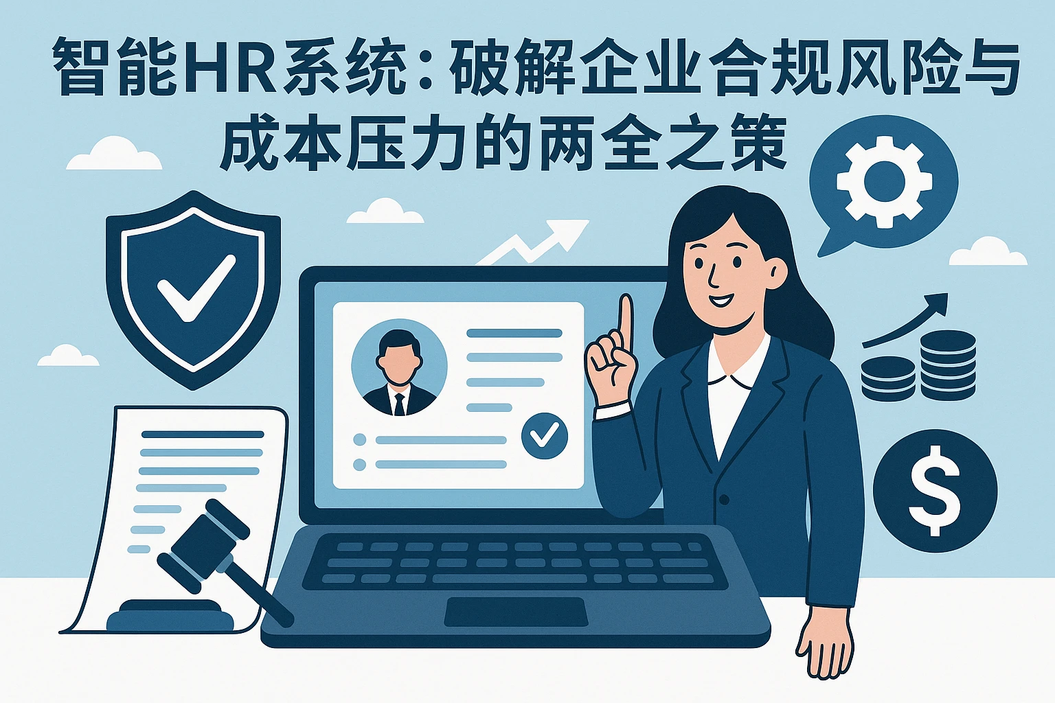 智能HR系统：破解企业合规风险与成本压力的两全之策