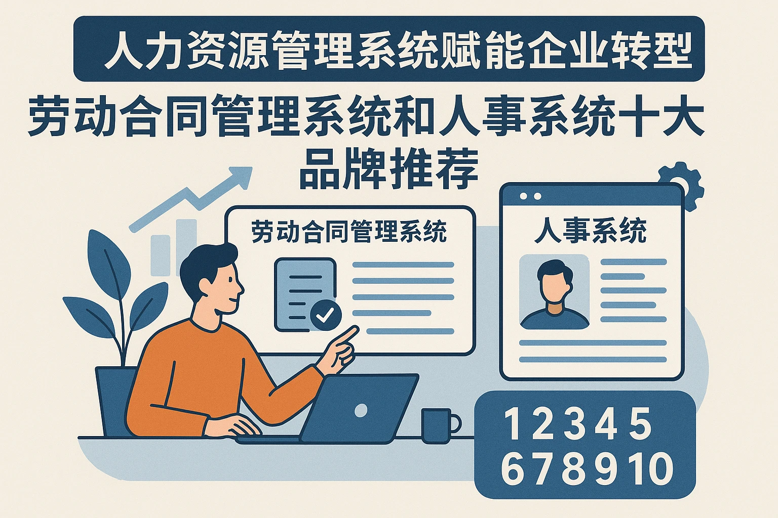 人力资源管理系统赋能企业转型：劳动合同管理系统和人事系统十大品牌推荐