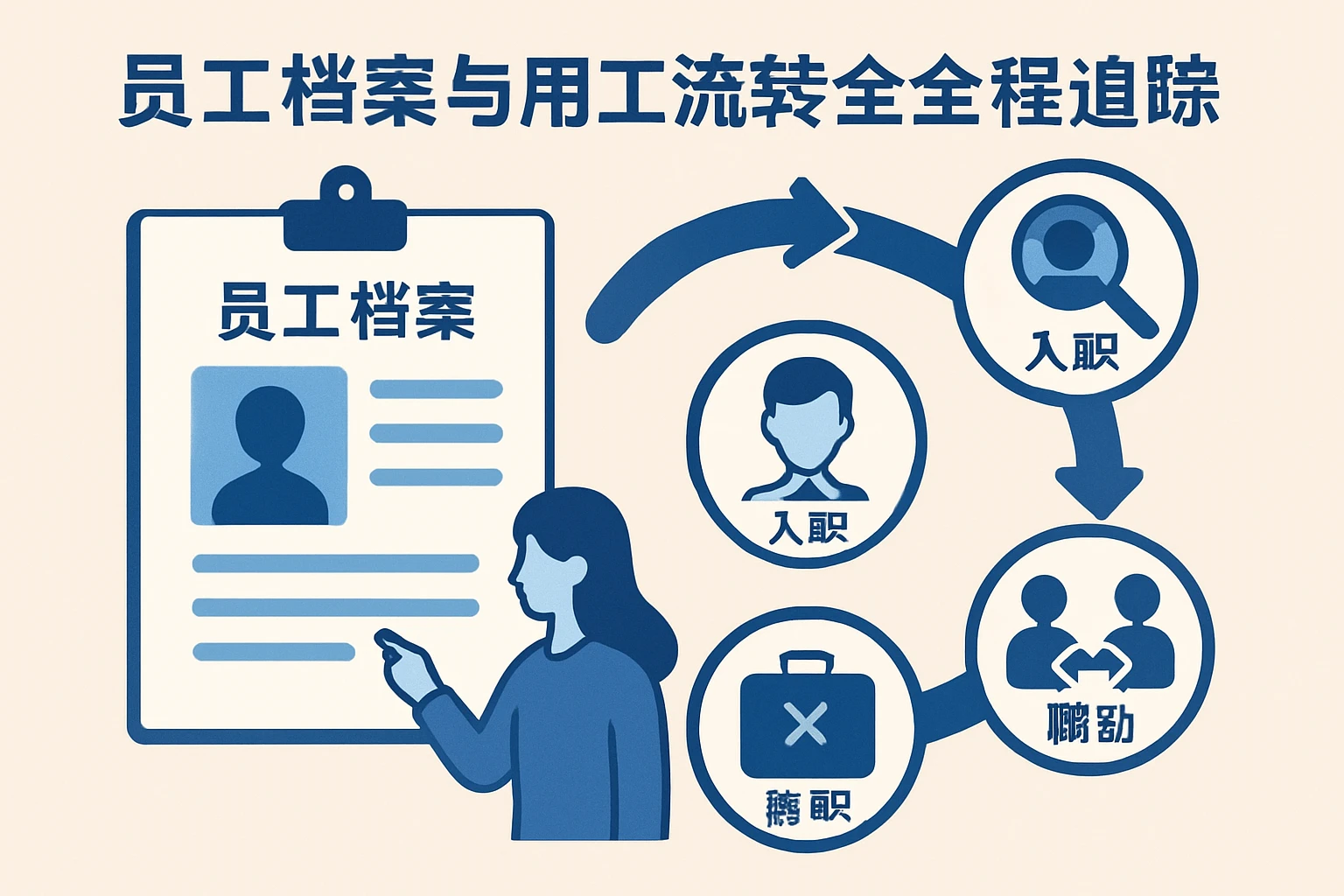 员工档案与用工流转全过程追踪