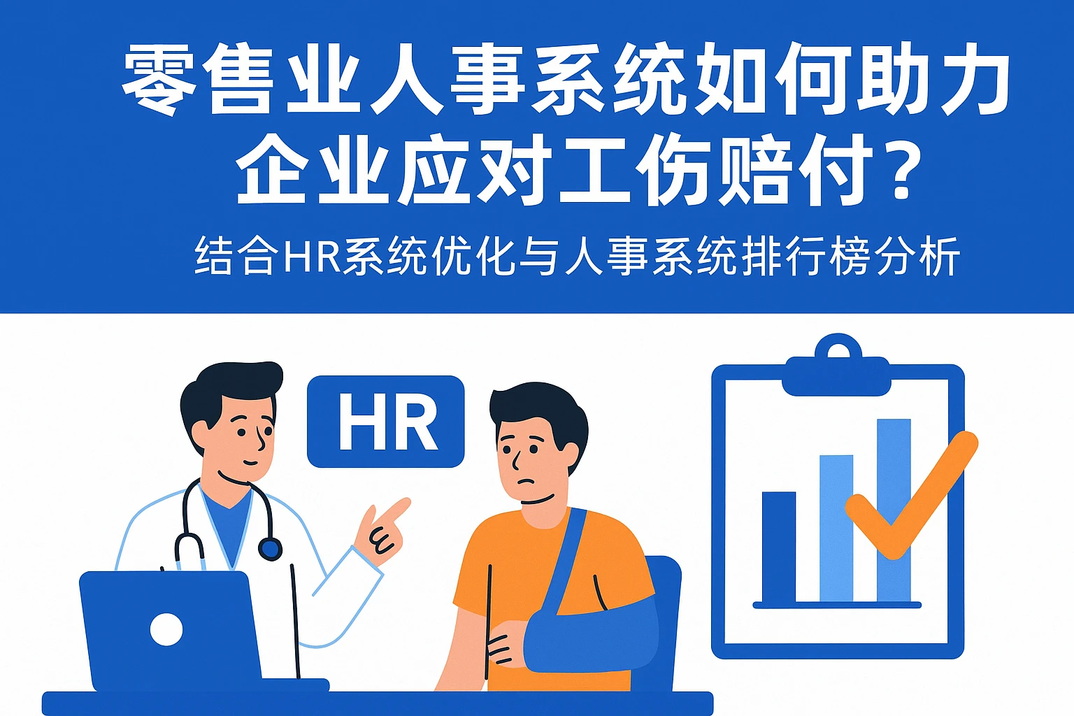 零售业人事系统如何助力企业应对工伤赔付?结合EHR系统优化与人事系统排行榜分析