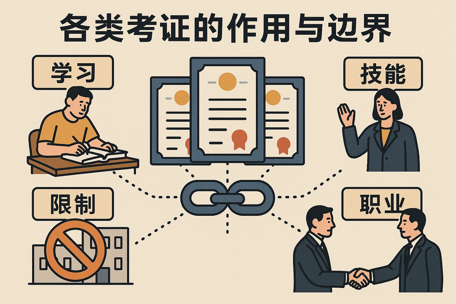 各类考证的作用与边界
