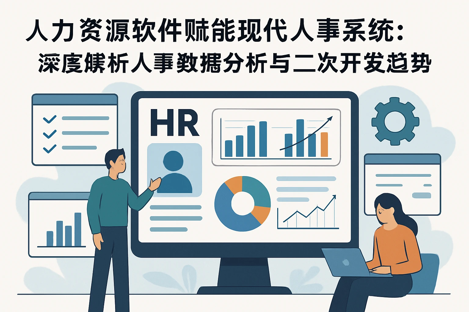 人力资源软件赋能现代人事系统：深度解析人事数据分析与二次开发趋势