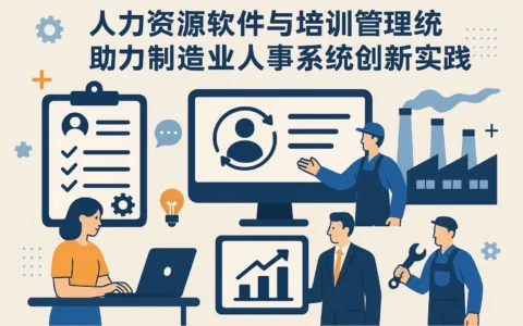 人力资源软件与培训管理系统助力制造业人事系统创新实践