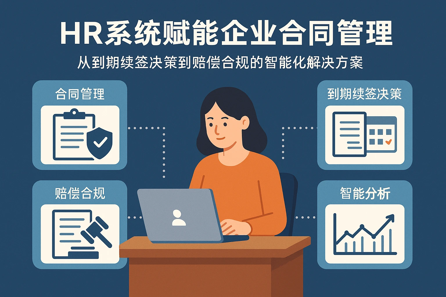HR系统赋能企业合同管理：从到期续签决策到赔偿合规的智能化解决方案