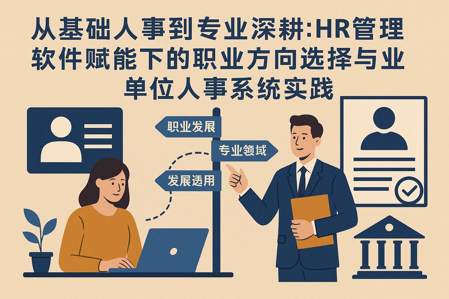 从基础人事到专业深耕：HR管理软件赋能下的职业方向选择与事业单位人事系统实践