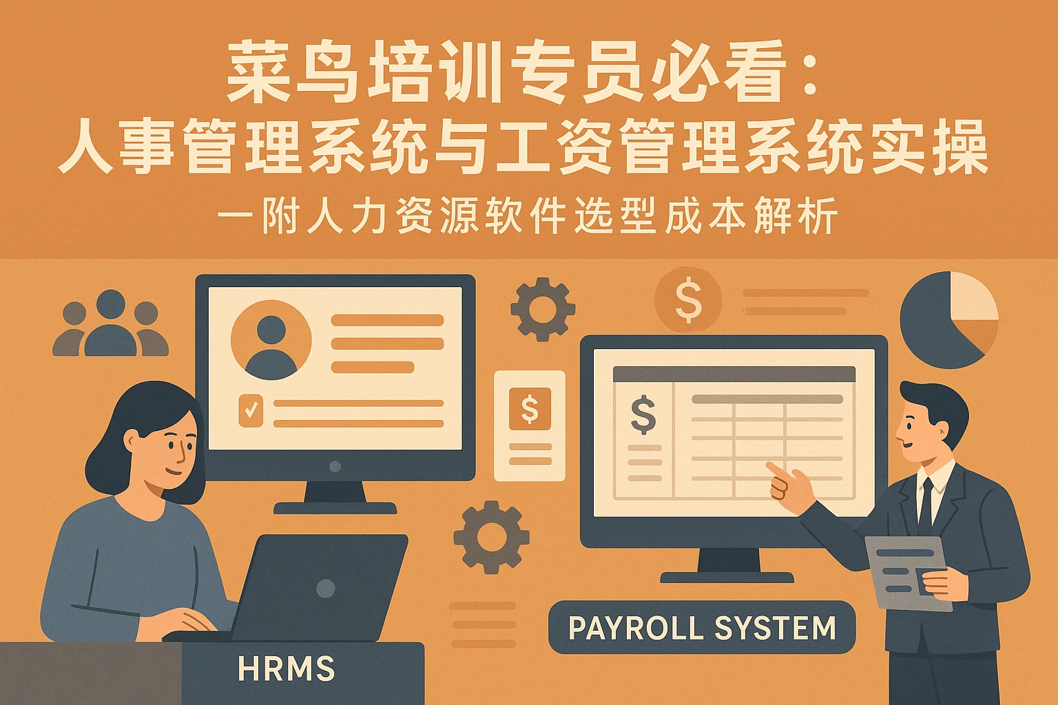 菜鸟培训专员必看：人事管理系统与工资管理系统实操指南——附人力资源软件选型成本解析