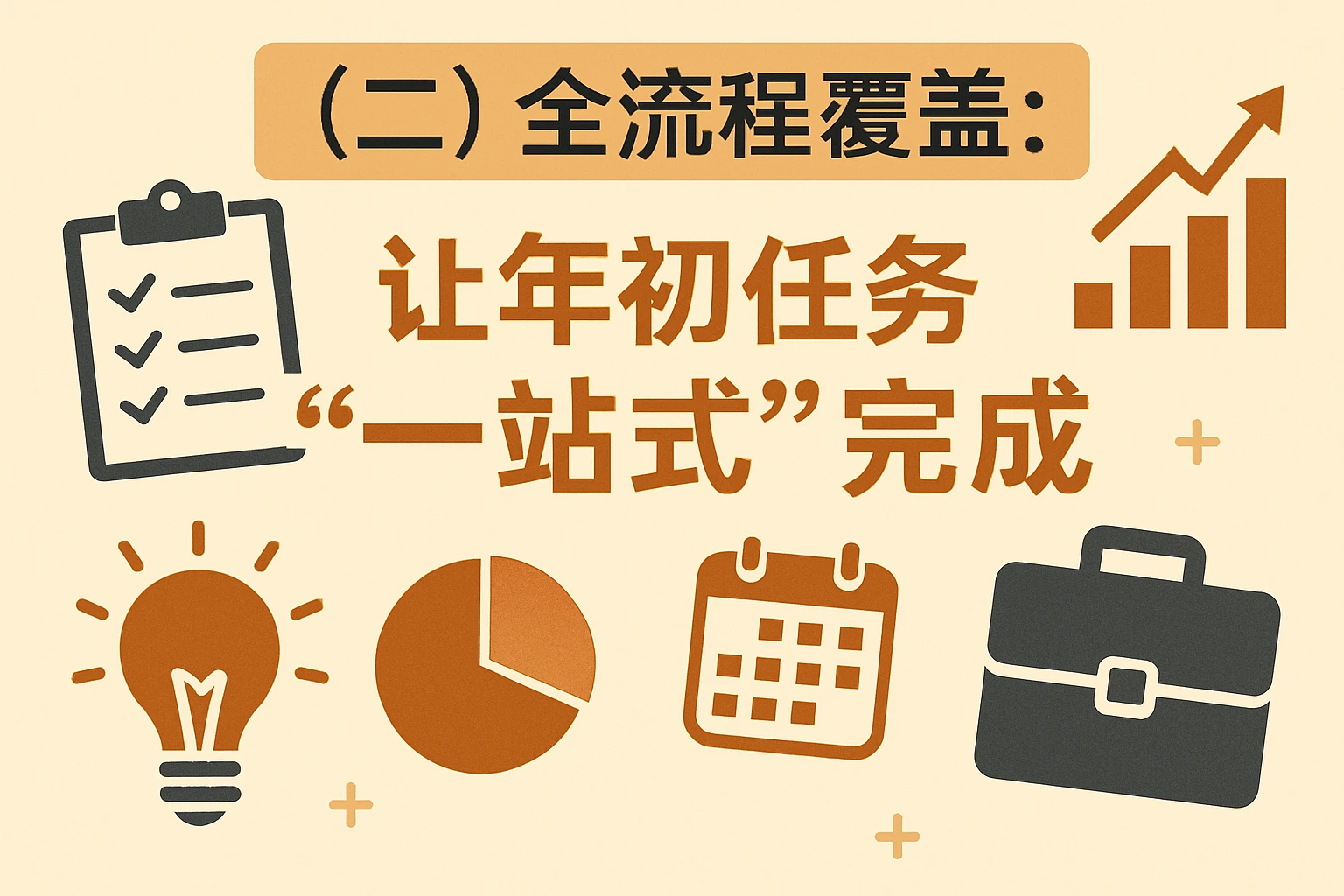 （二）全流程覆盖：让年初任务“一站式”完成