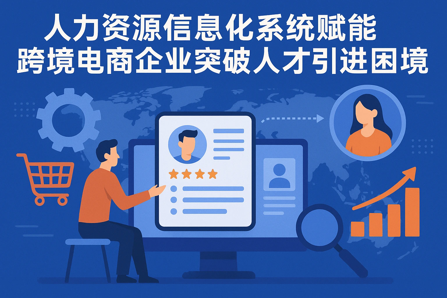 人力资源信息化系统赋能跨境电商企业突破人才引进困境