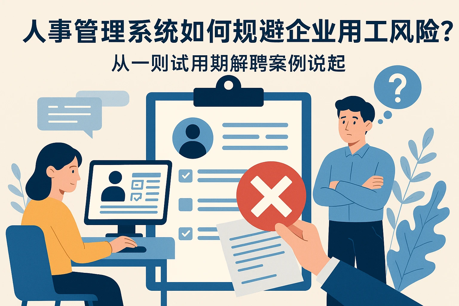 人事管理系统如何规避企业用工风险？从一则试用期解聘案例说起
