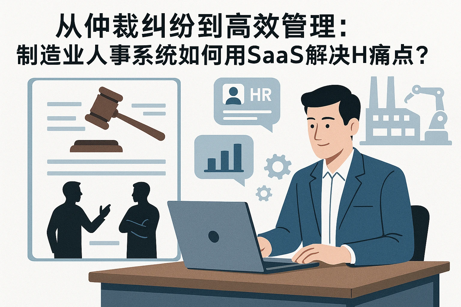从仲裁纠纷到高效管理：制造业人事系统如何用SaaS解决HR痛点？