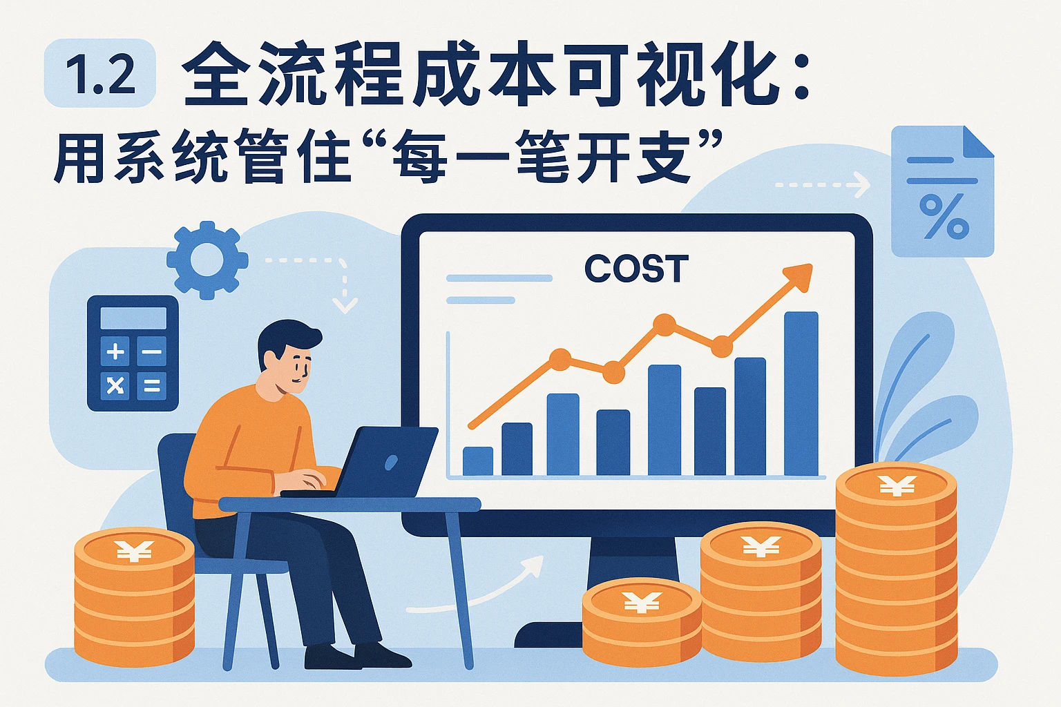 1.2 全流程成本可视化：用系统管住“每一笔开支”
