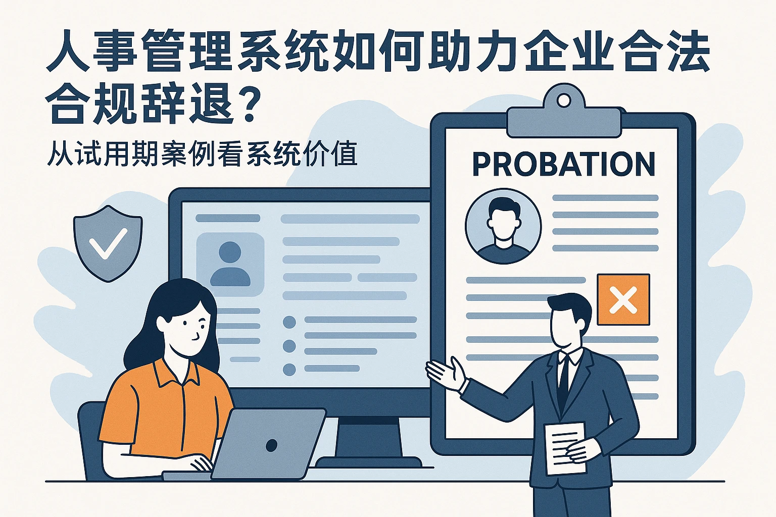 人事管理系统如何助力企业合法合规辞退？从试用期案例看系统价值