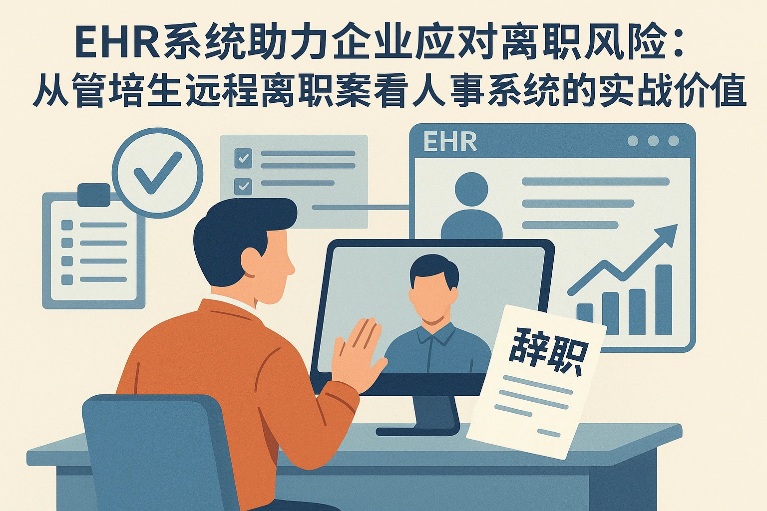 EHR系统助力企业应对离职风险:从管培生远程离职案看人事系统的实战价值
