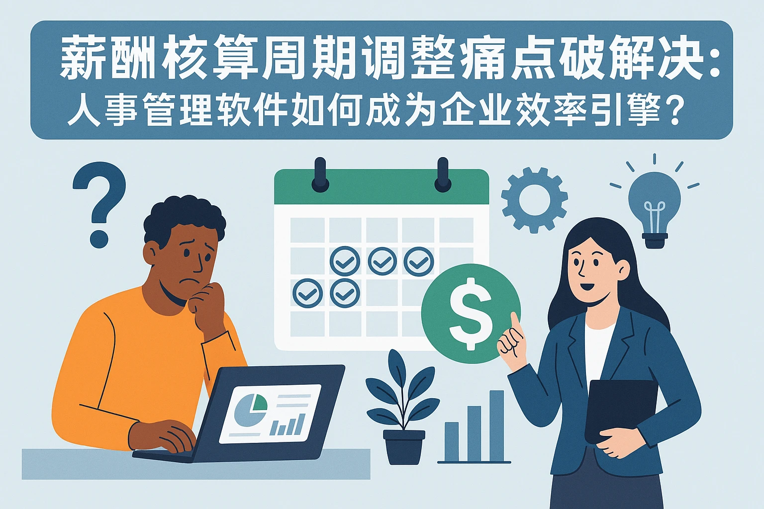 薪酬核算周期调整痛点破解：人事管理软件如何成为企业效率引擎？