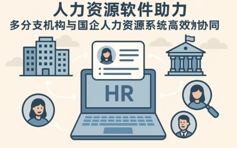 人力资源软件助力多分支机构与国企人力资源系统高效协同