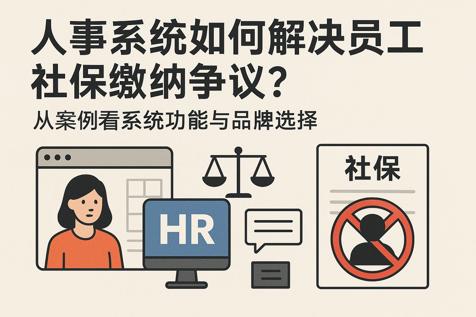 人事系统如何解决员工社保缴纳争议？从案例看系统功能与品牌选择