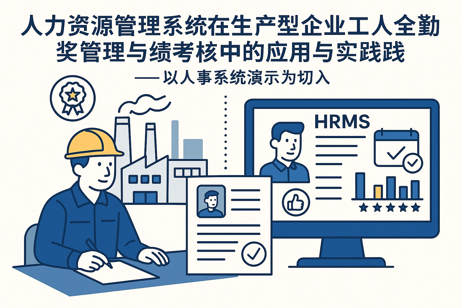人力资源管理系统在生产型企业工人全勤奖管理与绩效考核中的应用与实践——以人事系统演示为切入