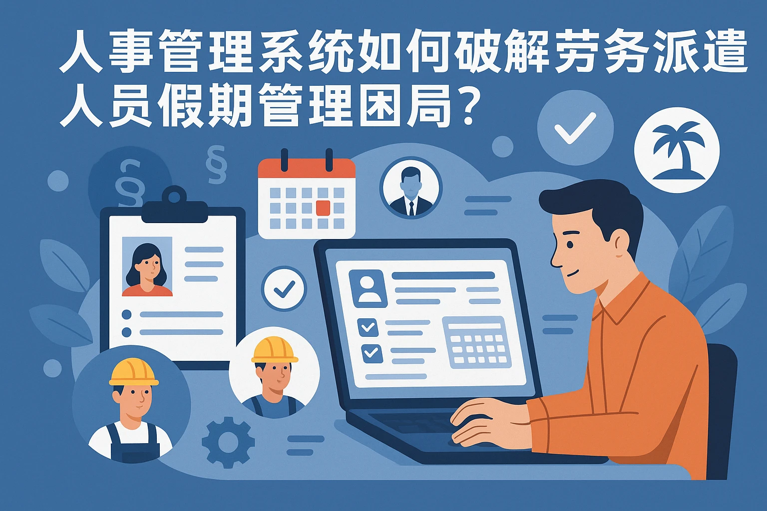 人事管理系统如何破解劳务派遣人员假期管理困局？