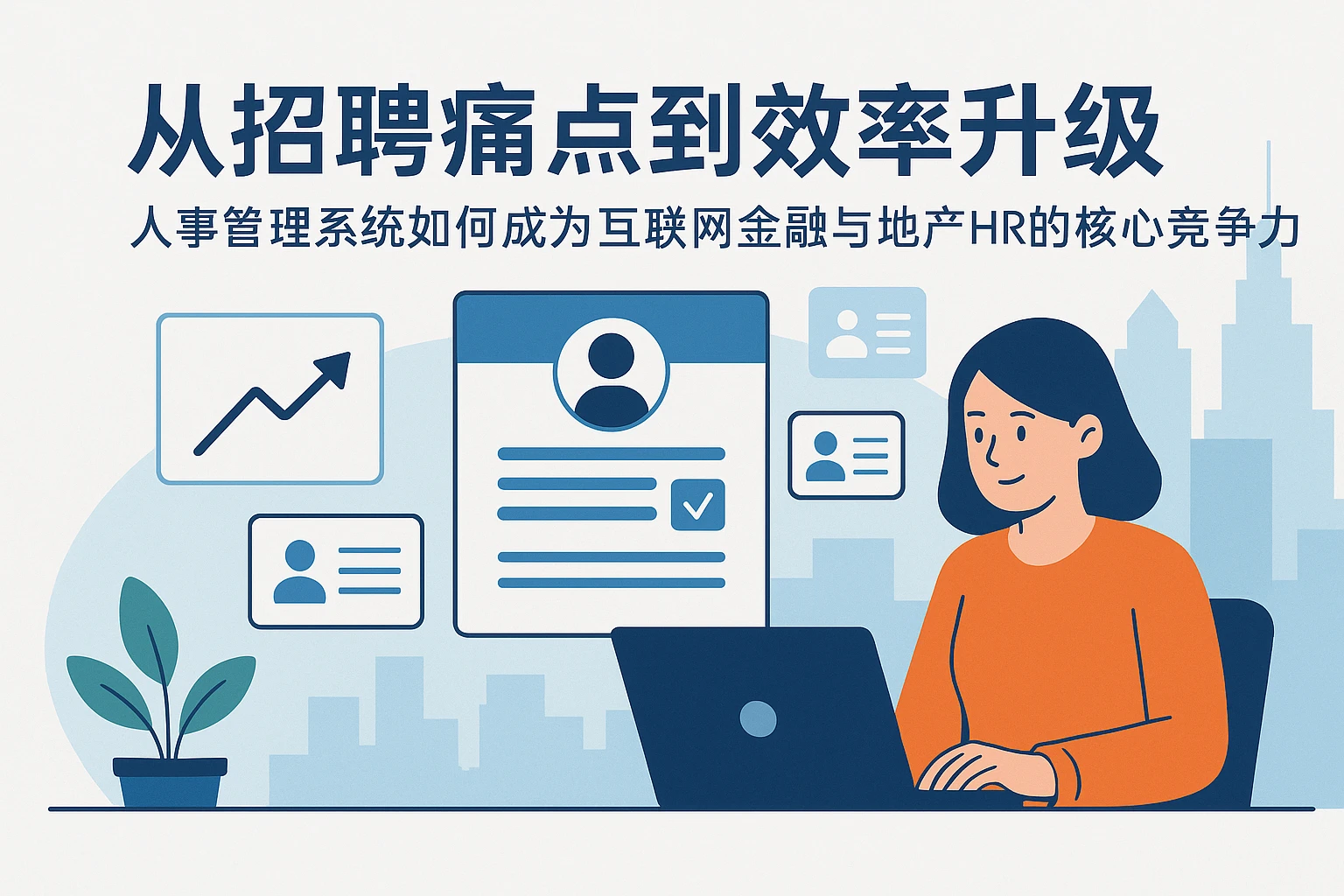 从招聘痛点到效率升级：人事管理系统如何成为互联网金融与地产HR的核心竞争力