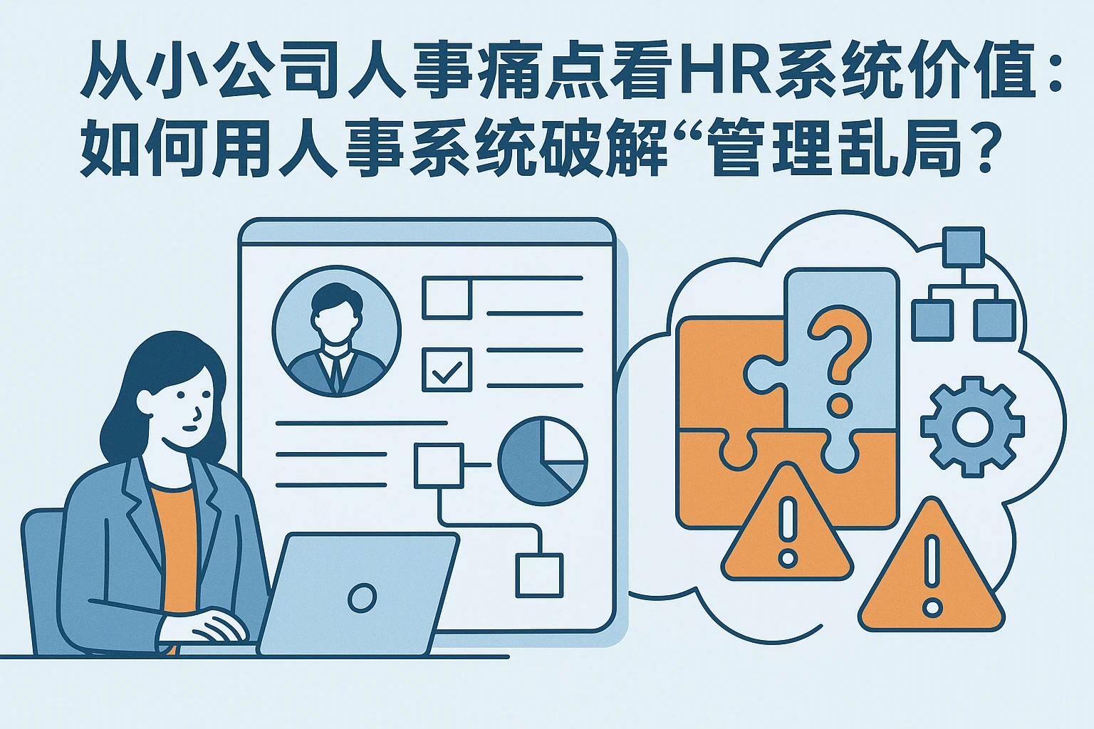 从小公司人事痛点看HR系统价值：如何用人事系统破解“管理乱局”？