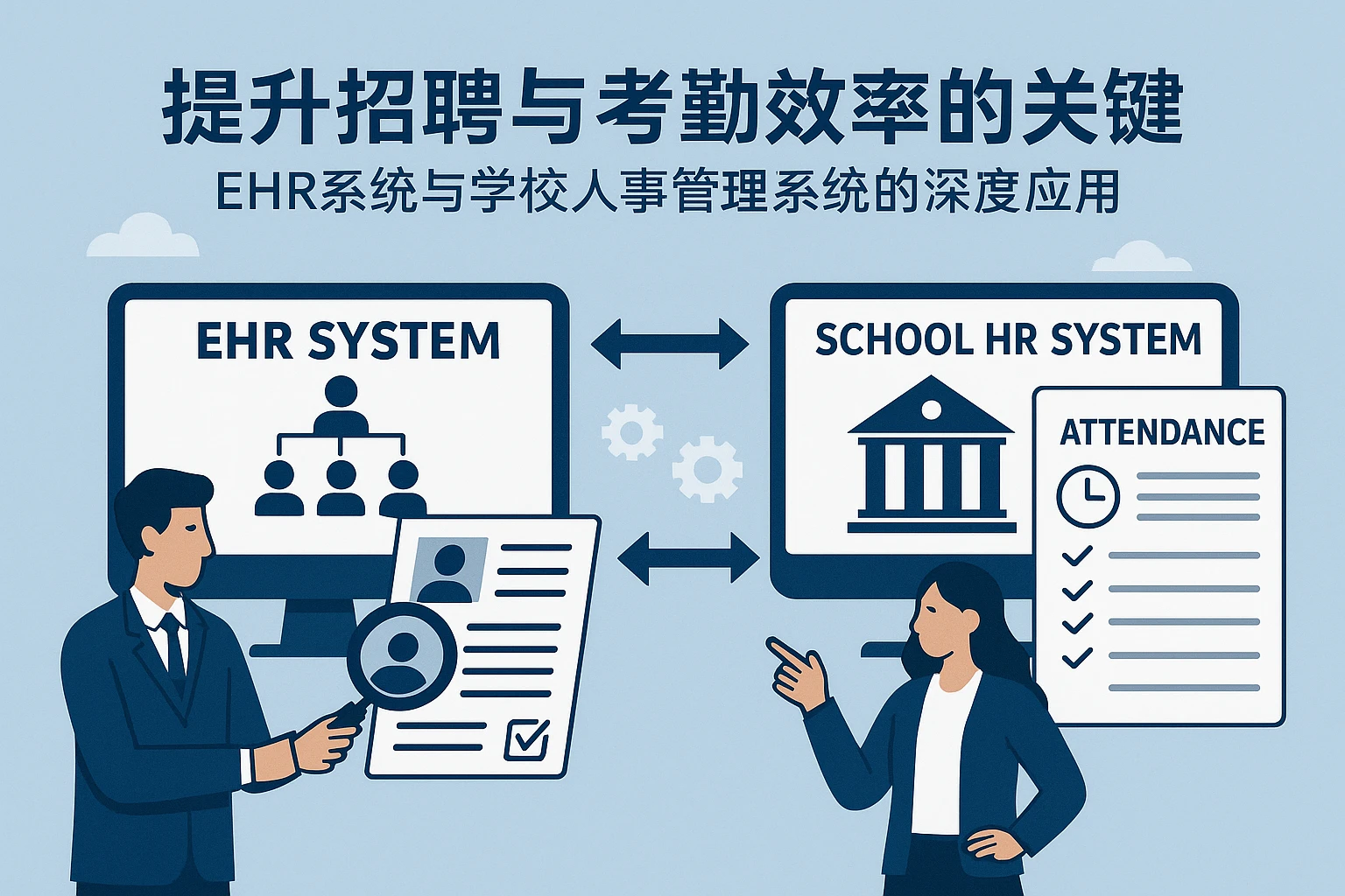 提升招聘与考勤效率的关键：EHR系统与学校人事管理系统的深度应用