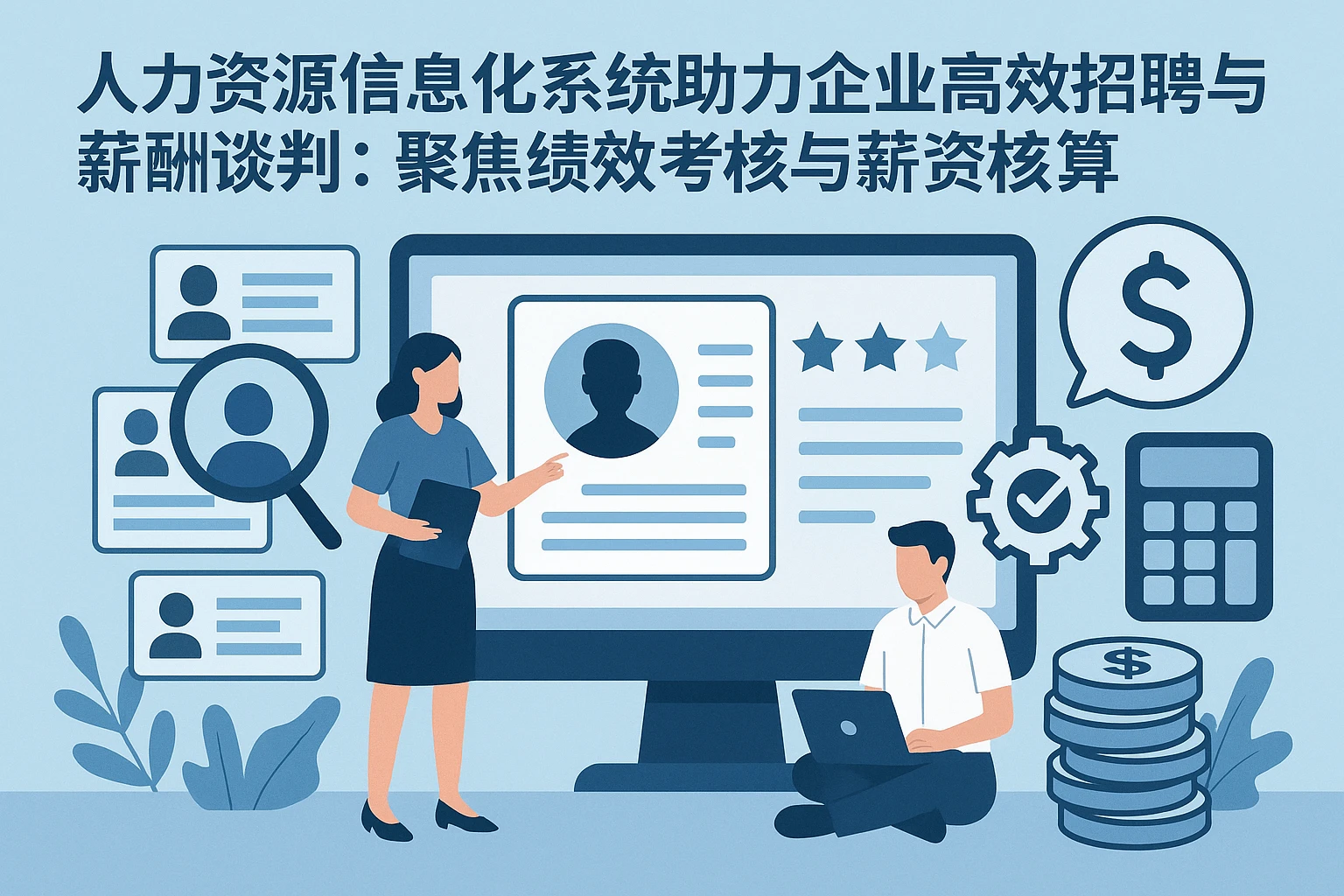 人力资源信息化系统助力企业高效招聘与薪酬谈判：聚焦绩效考核与薪资核算