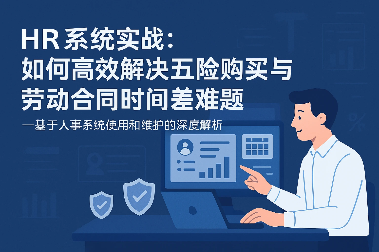HR系统实战：如何高效解决五险购买与劳动合同时间差难题——基于人事系统使用和维护的深度解析