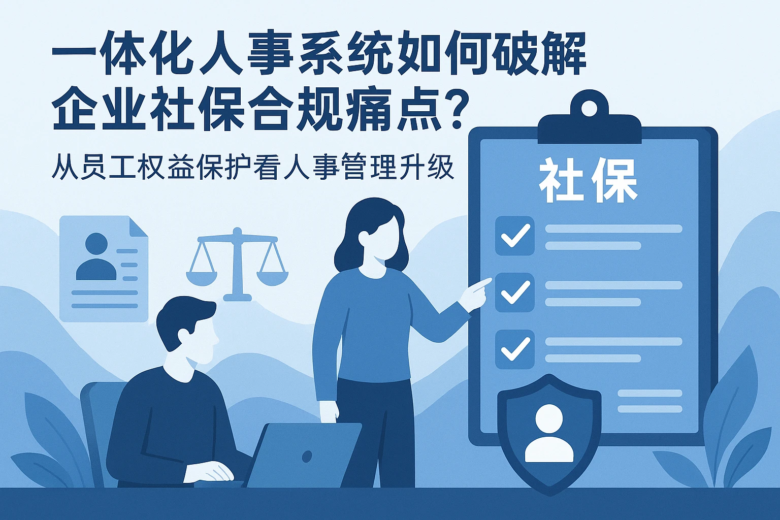一体化人事系统如何破解企业社保合规痛点？从员工权益保护看人事管理升级