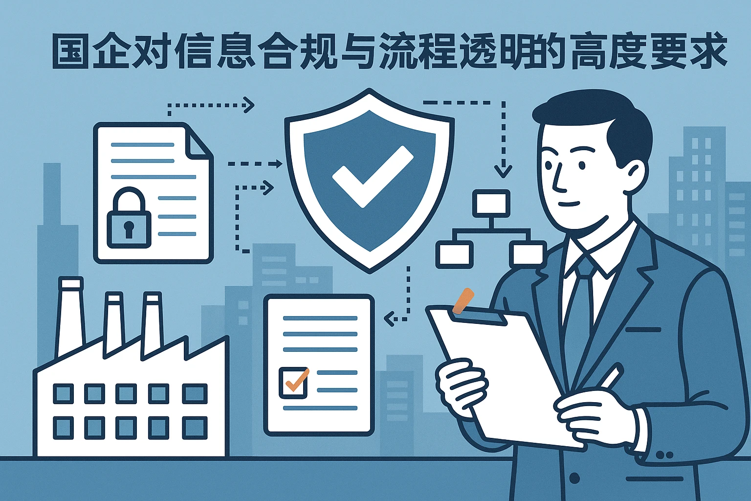 国企对信息合规与流程透明的高度要求