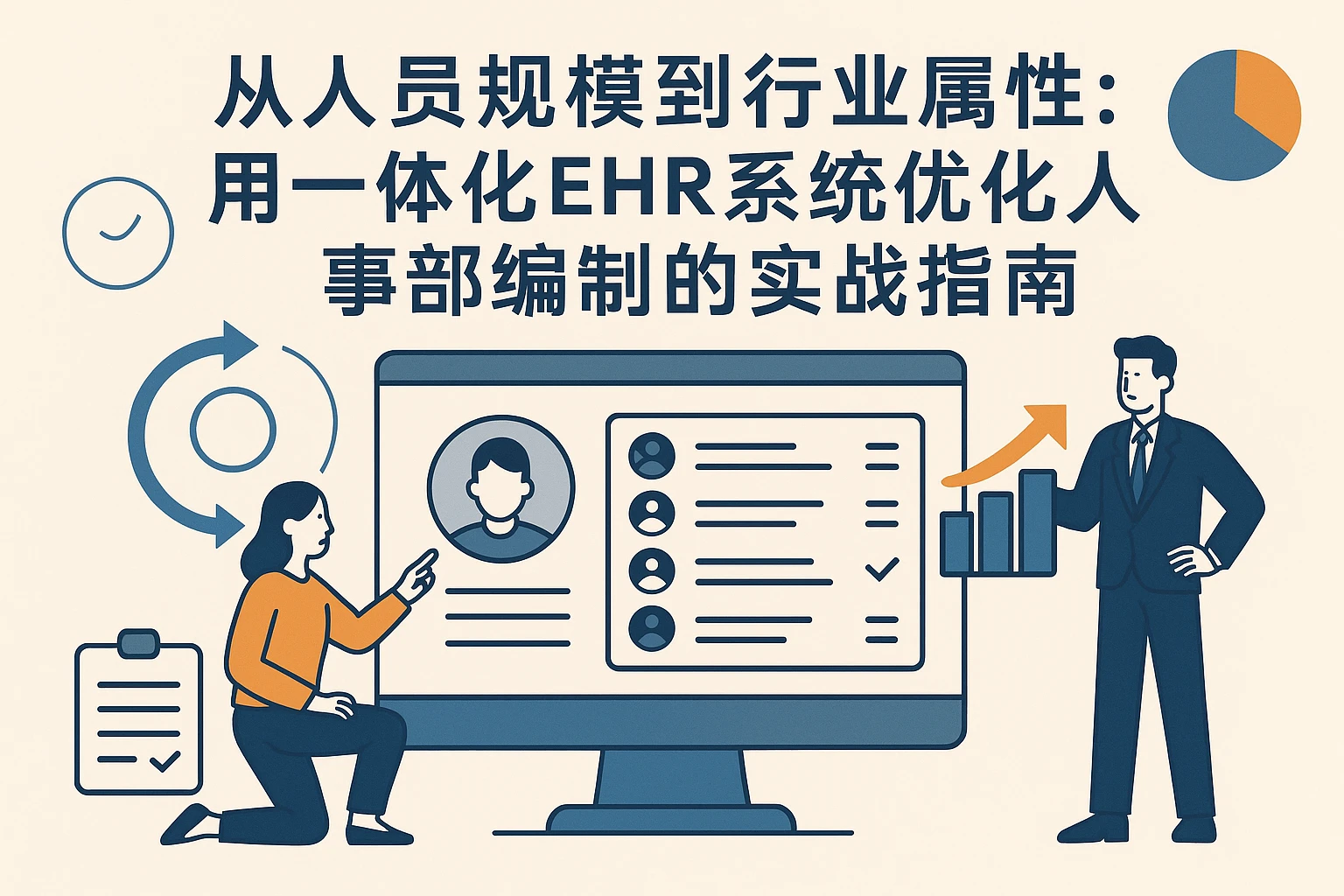 从人员规模到行业属性：用一体化EHR系统优化人事部编制的实战指南