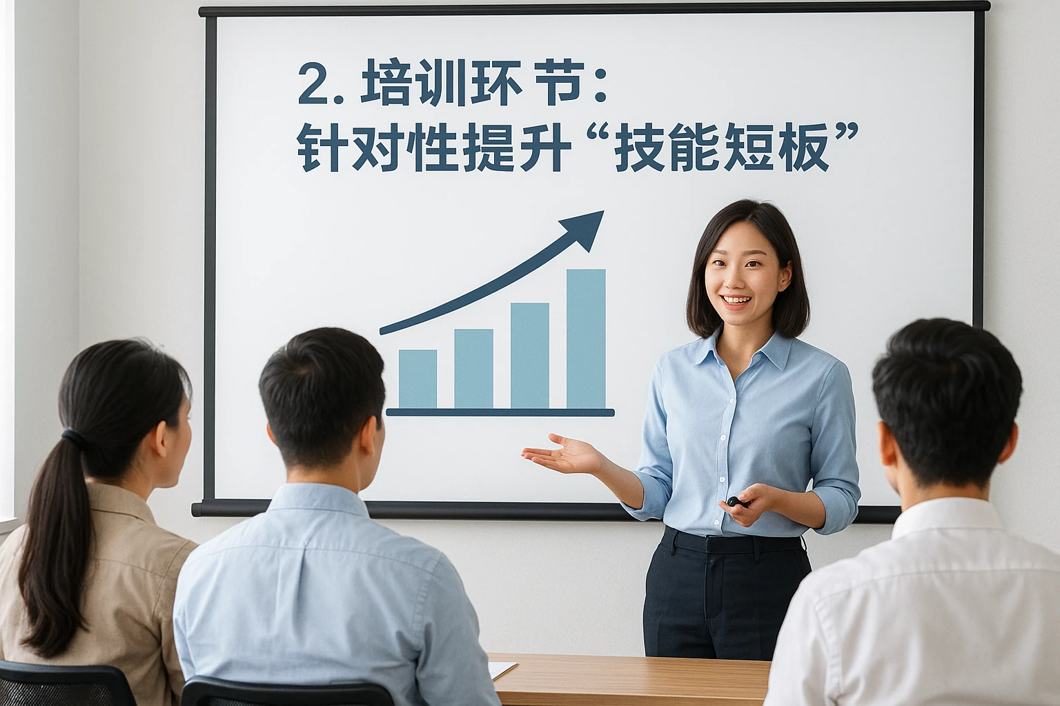 2. 培训环节：针对性提升“技能短板”