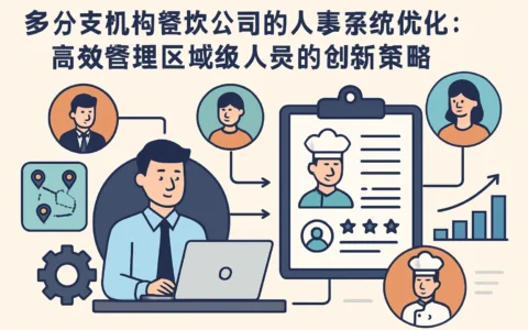 多分支机构餐饮公司的人事系统优化：高效管理区域级人员的创新策略
