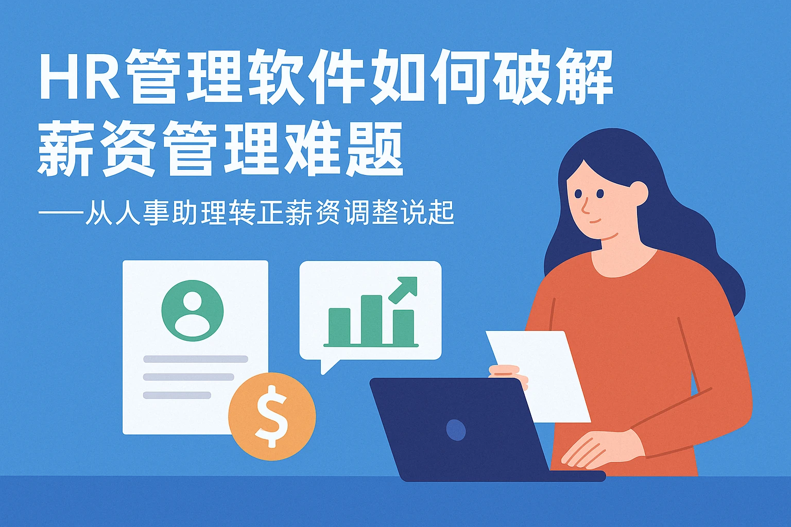 HR管理软件如何破解薪资管理难题——从人事助理转正薪资调整说起