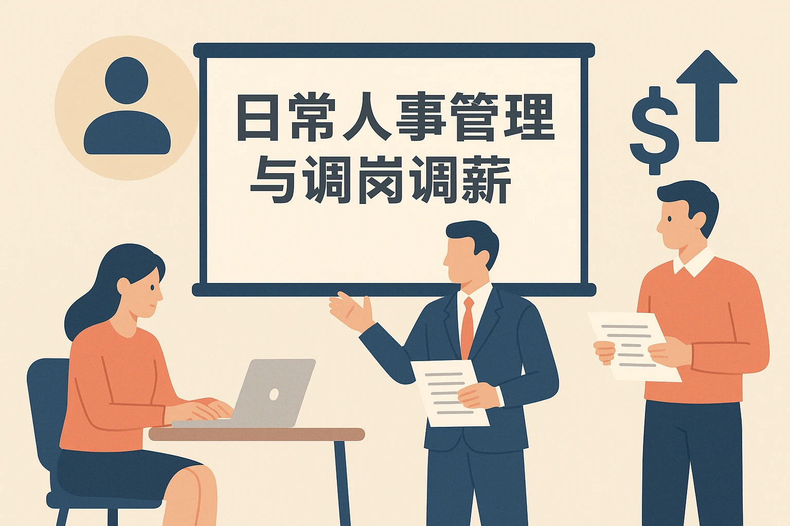 日常人事管理与调岗调薪