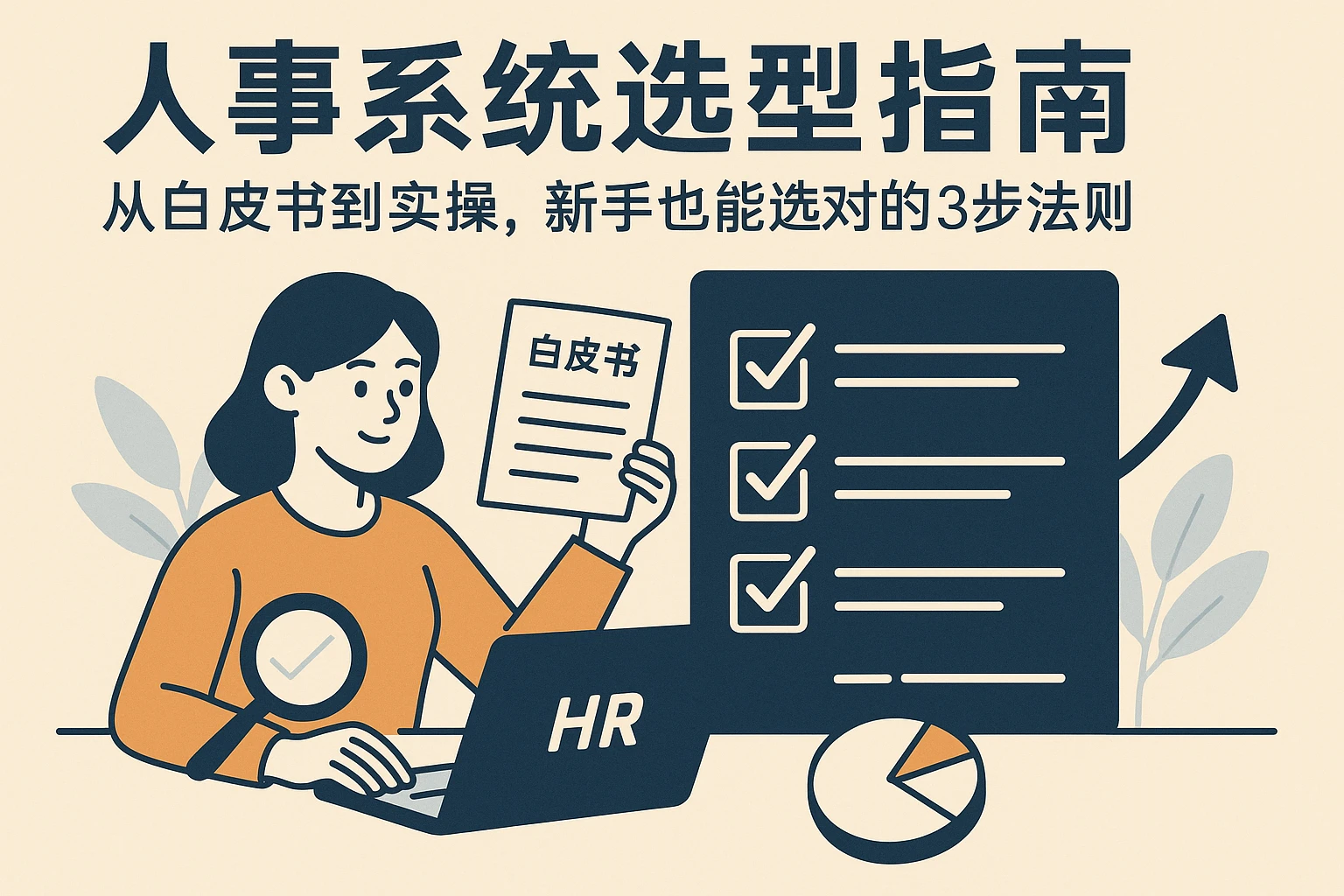 人事系统选型指南：从白皮书到实操，新手也能选对的3步法则