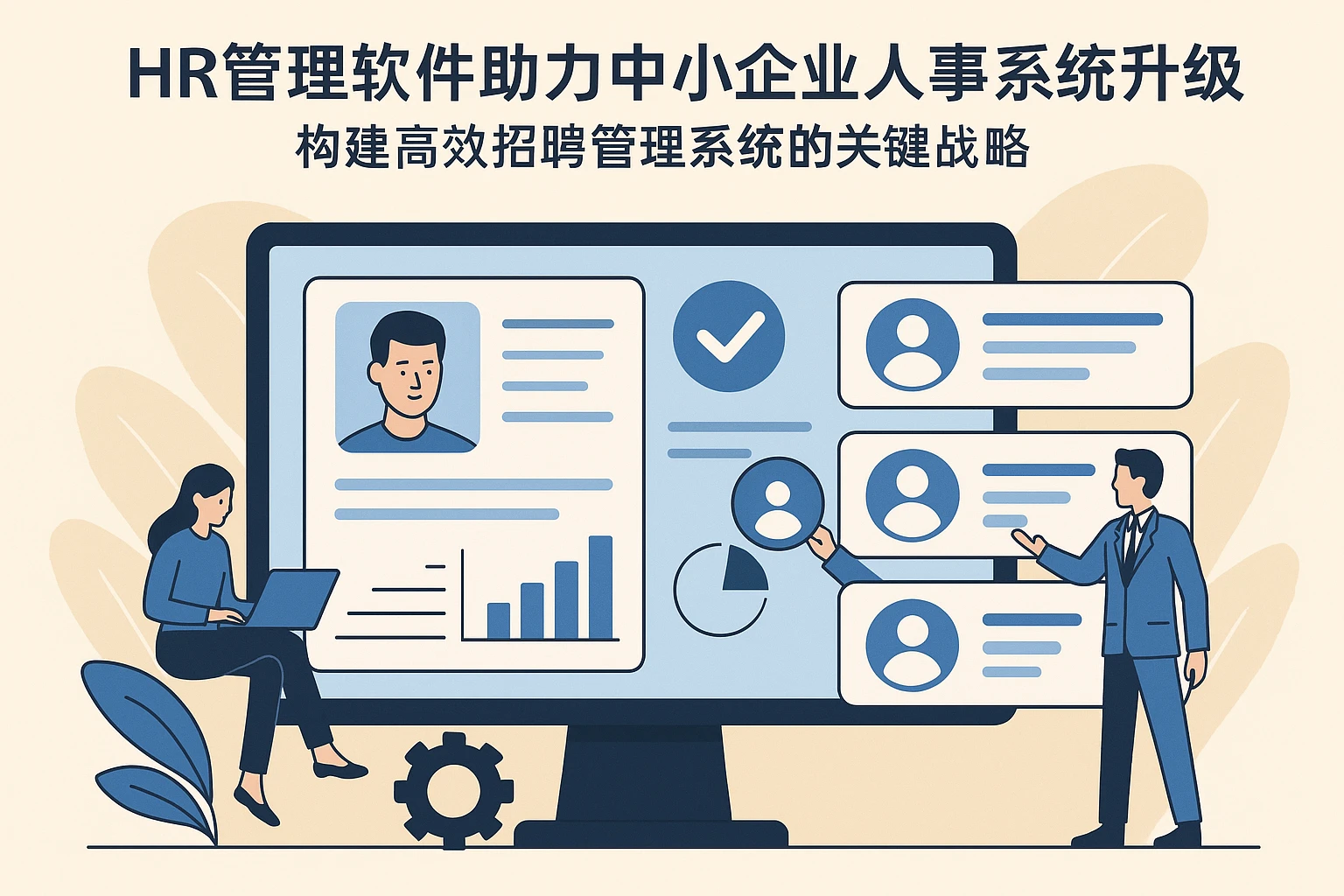 HR管理软件助力中小企业人事系统升级：构建高效招聘管理系统的关键战略
